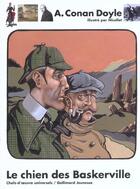 Couverture du livre « Le chien des Baskerville » de Arthur Conan Doyle et Nicollet aux éditions Gallimard-jeunesse