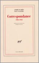 Couverture du livre « Correspondance 1904-1938 » de Claudel Paul et André Suarès aux éditions Gallimard