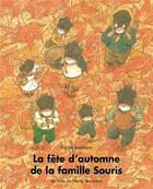 Couverture du livre « La fête d'automne de la famille Souris » de Iwamura Kazuo aux éditions Ecole Des Loisirs