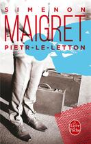 Couverture du livre « Pietr le Letton » de Georges Simenon aux éditions Le Livre De Poche