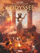 Couverture du livre « L'Odyssée Tome 2 : Circé la magicienne » de Luc Ferry et Clotilde Bruneau et Giuseppe Baiguera aux éditions Glenat