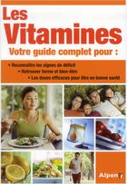 Couverture du livre « Les vitamines » de  aux éditions Alpen