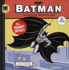 Couverture du livre « Batman ; l'histoire du chevalier noir » de Ralph Cosentino aux éditions Glenat Jeunesse