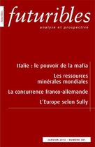 Couverture du livre « Italie : le pouvoir de la mafia » de Arloff/Cazes/Varet aux éditions Futuribles