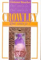 Couverture du livre « Crowley » de Christian Bouchet aux éditions Pardes