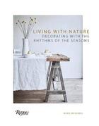 Couverture du livre « Living with nature » de Masureel Marie aux éditions Rizzoli