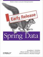 Couverture du livre « Spring Data » de Mark Pollack aux éditions O'reilly Media