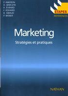 Couverture du livre « Marketing - Strategies Et Pratiques - » de Amerein aux éditions Nathan