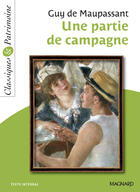 Couverture du livre « Une partie de campagne » de Guy de Maupassant aux éditions Magnard