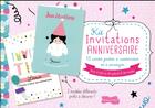 Couverture du livre « Kit invitations anniversaire » de  aux éditions Dessain Et Tolra