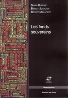 Couverture du livre « Les fonds souverains » de Jourjon/Buisine aux éditions Presses De L'ecole Des Mines