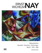 Couverture du livre « E. w. nay catalogue raisonne band 1 - werkverzeichnis. aquarelle - gouachen - zeichnungen. band 1 /a » de Nay E. W. aux éditions Hatje Cantz