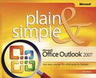 Couverture du livre « Microsoft Office Outlook 2007 Plain and Simple » de Jim Boyce aux éditions Microsoft Press