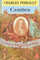 Couverture du livre « Contes » de Charles Perrault aux éditions Le Livre De Poche