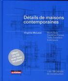 Couverture du livre « Détails de maisons contemporaines » de V Mcleod aux éditions Le Moniteur