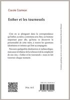 Couverture du livre « Esther et les tournesols » de Carole Gastman aux éditions Abatos