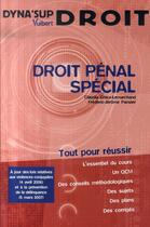 Couverture du livre « Droit pénal spécial » de Pansier et Ghica-Lemarchand aux éditions Vuibert