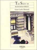 Couverture du livre « The saint of Bleecker Street » de Gian Carlo Menotti aux éditions Actes Sud