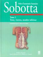 Couverture du livre « Sobotta ; atlas d'anatomie humaine t.2 ; tronc visceres membre inferieur ; 4e edition 2000 » de R Putz et R Pabst aux éditions Eminter