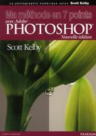 Couverture du livre « Ma méthode en 7 points avec adobe ; photoshop » de Scott Kelby aux éditions Pearson