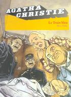 Couverture du livre « Agatha Christie Tome 11 ; le train bleu » de Marc Piskic aux éditions Paquet