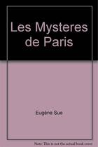 Couverture du livre « Les mystères de Paris » de Eugene Sue aux éditions Les Cygnes