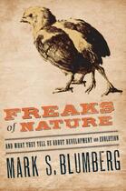 Couverture du livre « Freaks of Nature: And what they tell us about evolution and developmen » de Blumberg Mark S aux éditions Oup Oxford