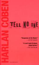 Couverture du livre « Tell no one ne le dis a personne » de Harlan Coben aux éditions Random House Us