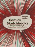 Couverture du livre « Comics sketchbooks (paperback) » de Steven Heller aux éditions Thames & Hudson