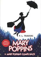 Couverture du livre « Mary Poppins and Mary Poppins Comes Back » de Travers P L aux éditions Houghton Mifflin Harcourt