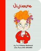 Couverture du livre « Little people big dreams vivienne westwood (board book) » de Sanchez Vegara Isabe aux éditions Frances Lincoln