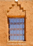 Couverture du livre « Couleurs Maroc (Calendrier mural 2020 DIN A4 vertical) ; Les couleurs de l'architecture du Maroc (Calendrier mensuel, 14 Pages ) » de Patrice Thebault aux éditions Calvendo