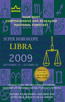 Couverture du livre « Libra (Super Horoscopes 2009) » de Beim Margarete aux éditions Penguin Group Us