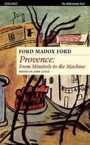 Couverture du livre « Provence » de Madox Ford Ford aux éditions Carcanet Press Digital