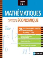 Couverture du livre « Mathématiques ; option économique ; prépa ECE » de  aux éditions Nathan