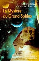 Couverture du livre « Le mystère du grand Sphinx » de Robert Bauval aux éditions Rocher