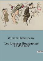 Couverture du livre « Les joyeuses Bourgeoises de Windsor » de William Shakespeare aux éditions Culturea