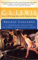 Couverture du livre « Present Concerns » de Clive-Staples Lewis aux éditions Houghton Mifflin Harcourt