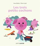 Couverture du livre « Les trois petits cochons » de Olivier Latyk et Anne Kalicky aux éditions Pere Castor