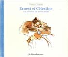 Couverture du livre « Ernest et Célestine : le journal de mon bébé » de Gabrielle Vincent aux éditions Casterman