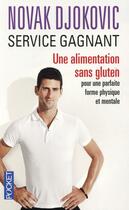 Couverture du livre « Service gagnant » de Novak Djokovic aux éditions Pocket