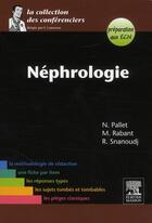 Couverture du livre « Néphrologie » de Nicolas Pallet aux éditions Elsevier-masson
