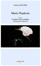 Couverture du livre « Marie Duplessis ; d'après 