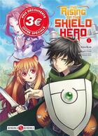 Couverture du livre « The rising of the shield hero Tome 1 » de Yusagi Aneko et Kyu Aiya aux éditions Bamboo