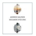 Couverture du livre « Ambres salines, regards d'écume » de Sandra Dulier aux éditions Thebookedition.com