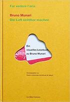 Couverture du livre « Bruno munari die luft sichtbar machen » de Brockman aux éditions Lars Muller