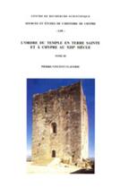 Couverture du livre « L' Ordre du Temple en Terre sainte et à Chypre au XIIIe siècle : 3 tomes » de Pierre-Vincent Claverie aux éditions Pu De Rennes