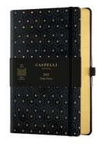 Couverture du livre « Agenda 2021 journalier grand format c&g honeycomb gold » de  aux éditions Castelli Milano