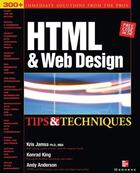 Couverture du livre « Html & web design tips & techniques » de Kris Jamsa aux éditions Mcgraw-hill Education