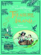 Couverture du livre « Treasure island » de Robert Louis Stevenson aux éditions Usborne